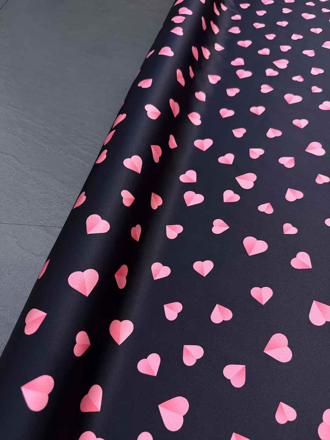 Crystal Mesh Fabric - Розовая ткань из натурального шелка с