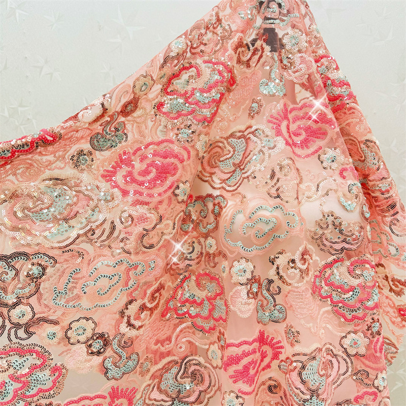 Embellish Knit - 2 ярда/лот, 130 см шириной, розово-фиолетовая