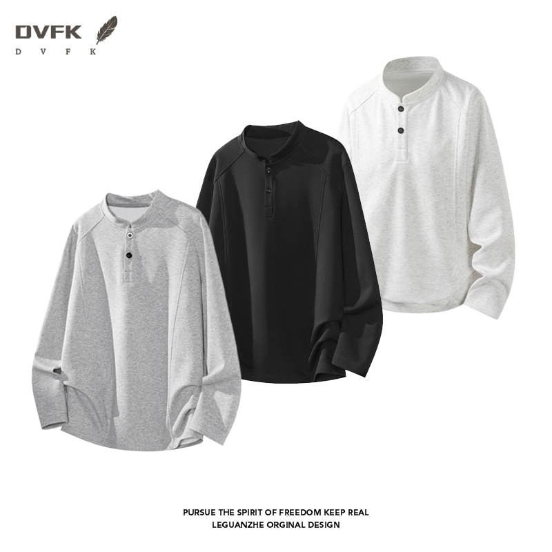 Embellish Knit - Мужская рубашка с рукавами реглан, длинным