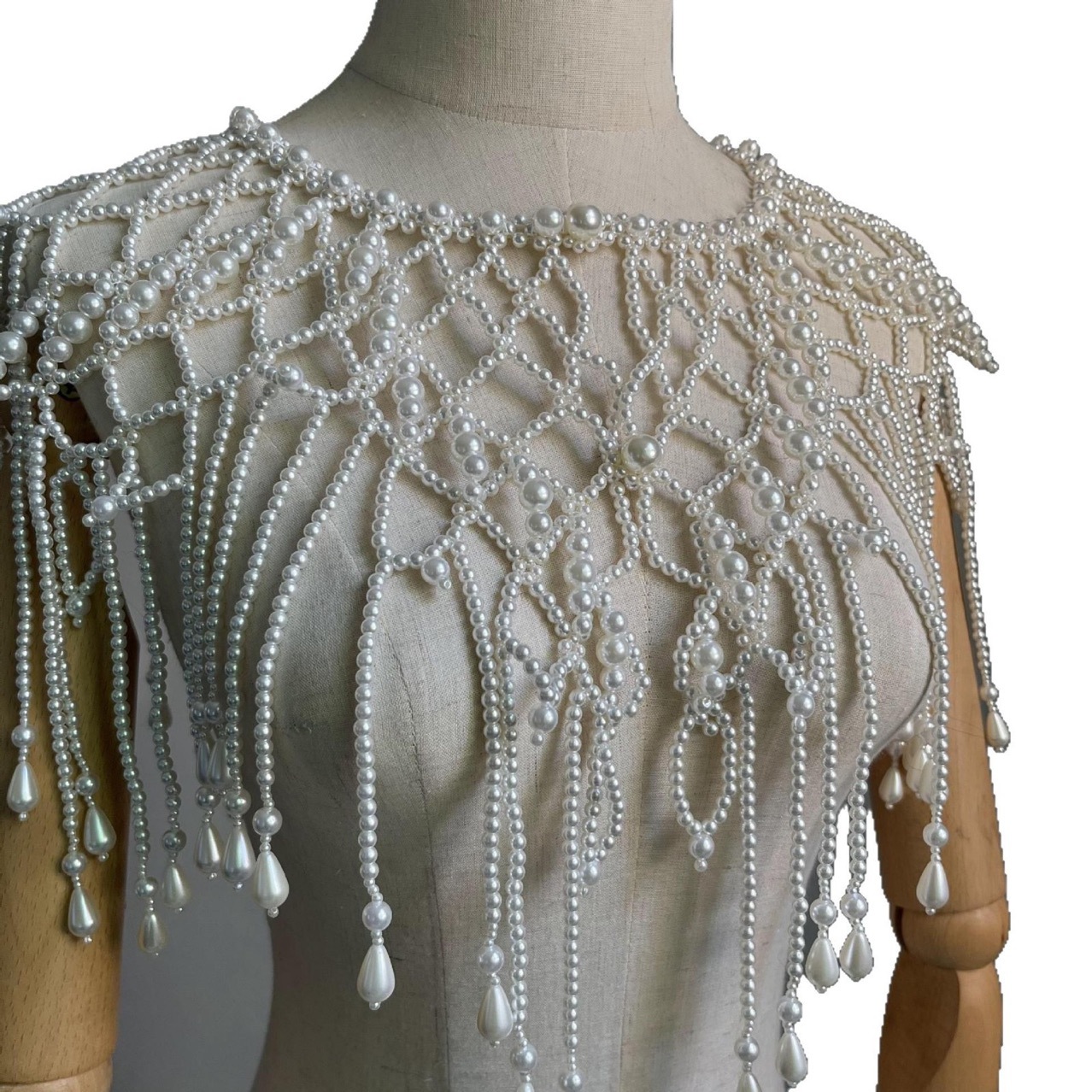 Цепочка для тела ручной работы – обзор и цена Pearl Trim Chain