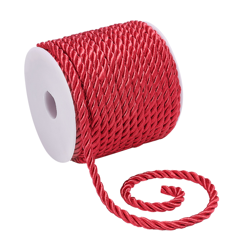 19,6 ярдов Красный шелковый шн – обзор и цена Cord Trim Twisted