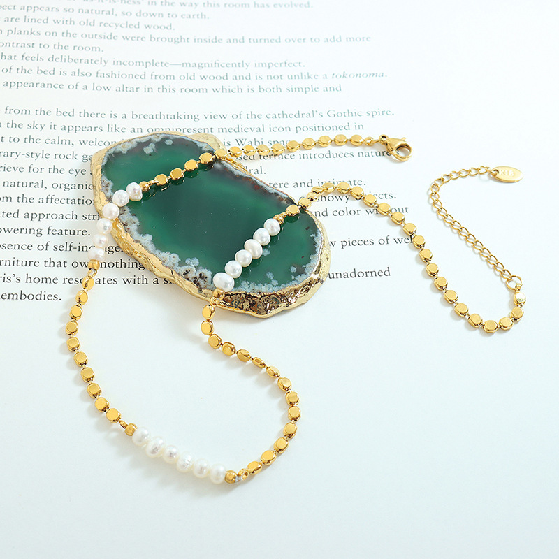 Лидер продаж, модные плоские з – обзор и цена Pearl Trim Chain