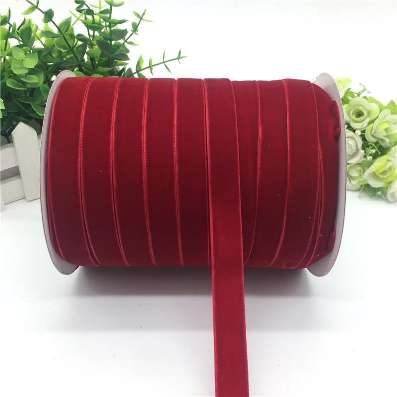 Бархатная лента 5 ярдов, 5/8 д – обзор и цена Velvet Ribbon Roll