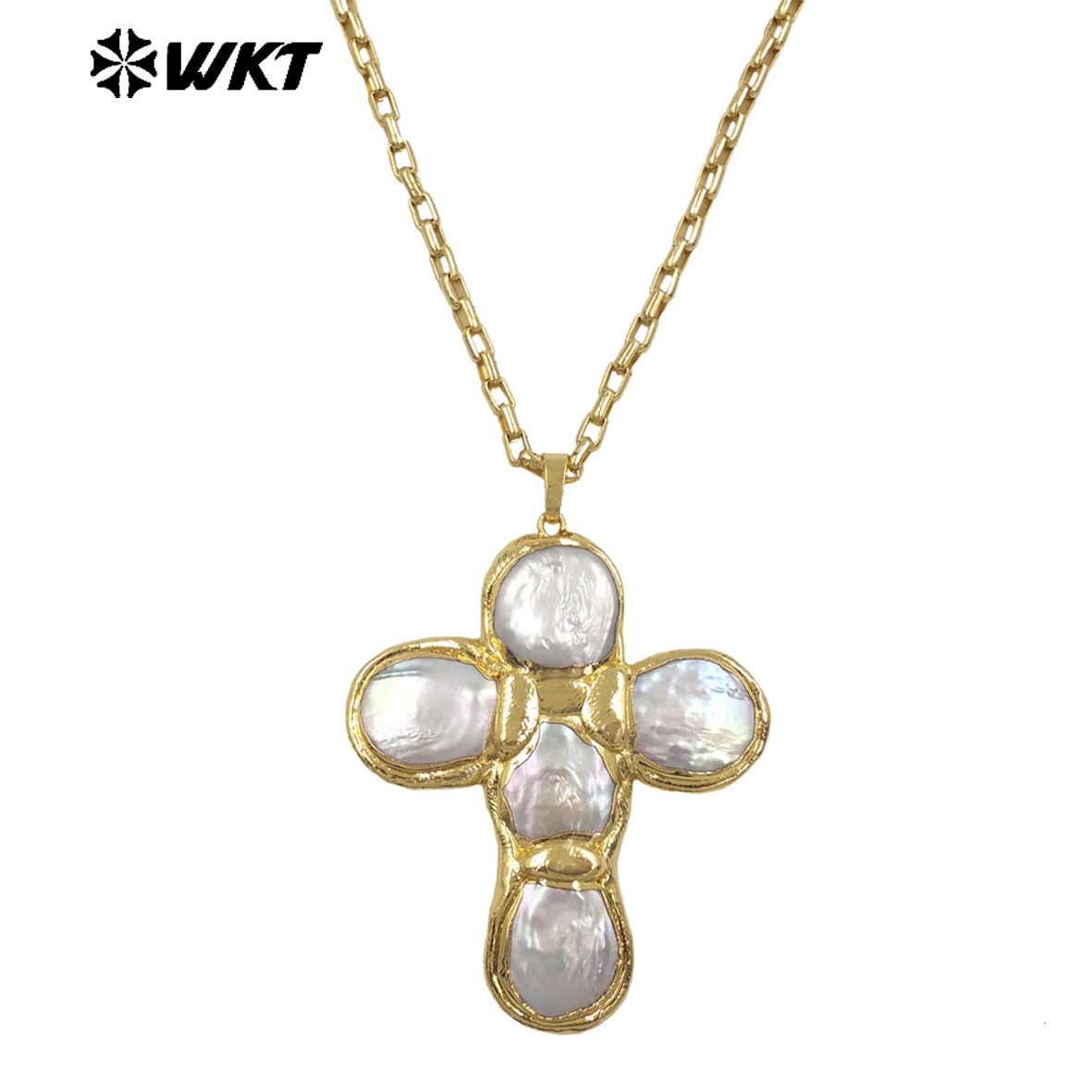 WT-JN349 Новейший дизайн: ожер – обзор и цена Pearl Trim Chain