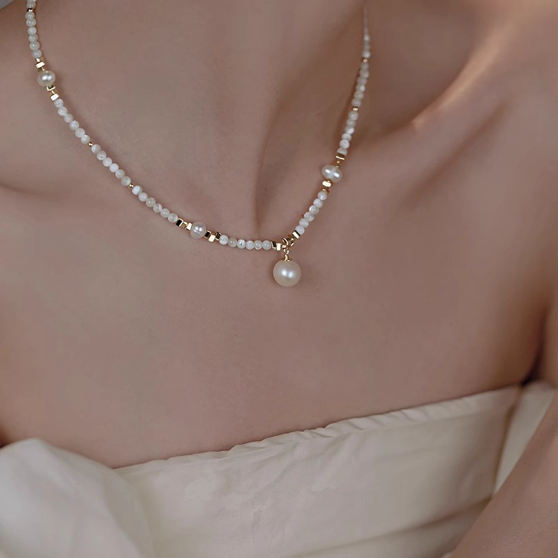 Новый стиль, модный натуральны – обзор и цена Pearl Trim Chain