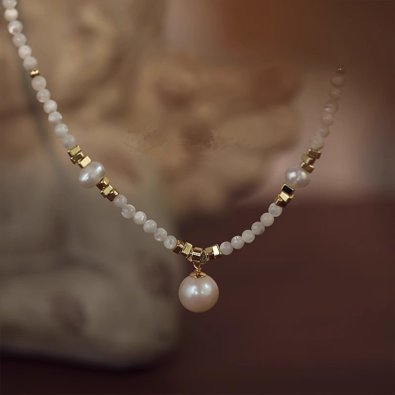 Новый стиль, модный натуральны – обзор и цена Pearl Trim Chain