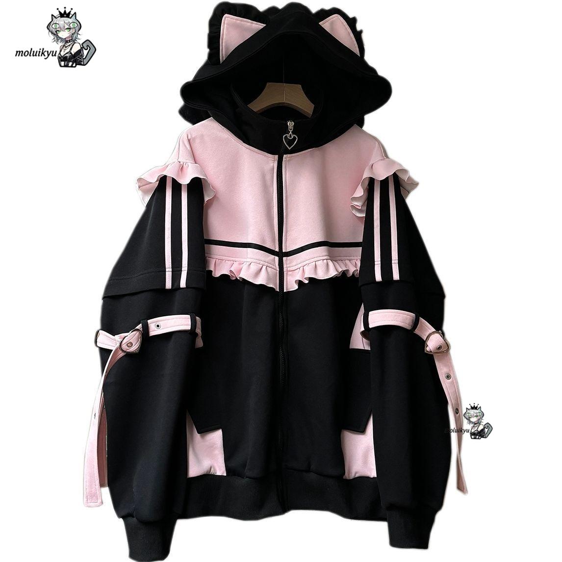 Худи с кошачьими ушками в стил – обзор и цена Embellish Knit